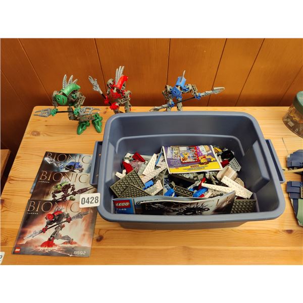 Lego Bionicles & Misc Pieces