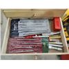 Image 9 : DeWalt Bit Organizer with Shelving Unit Full of Misc Tools