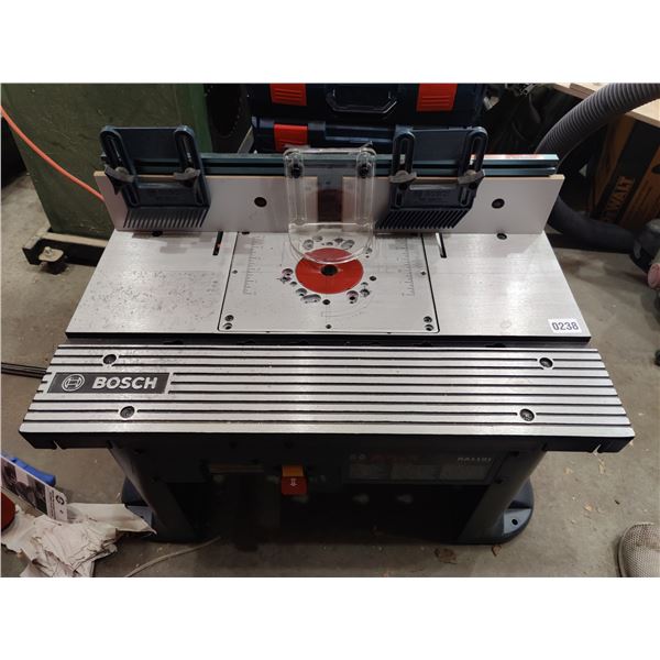 Bosch Benchtop Router Table