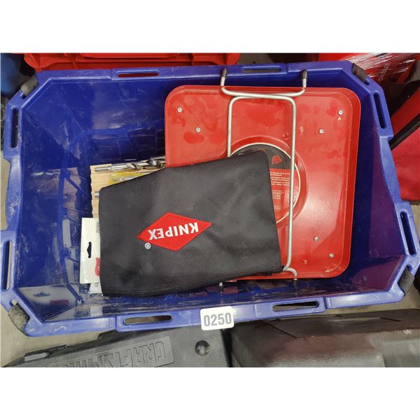 Bin of Assorted Bits & Woodpeckers Precision Accessories