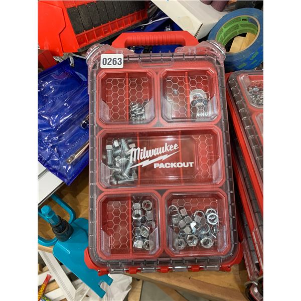 Milwaukee Packout with Misc. Hardware