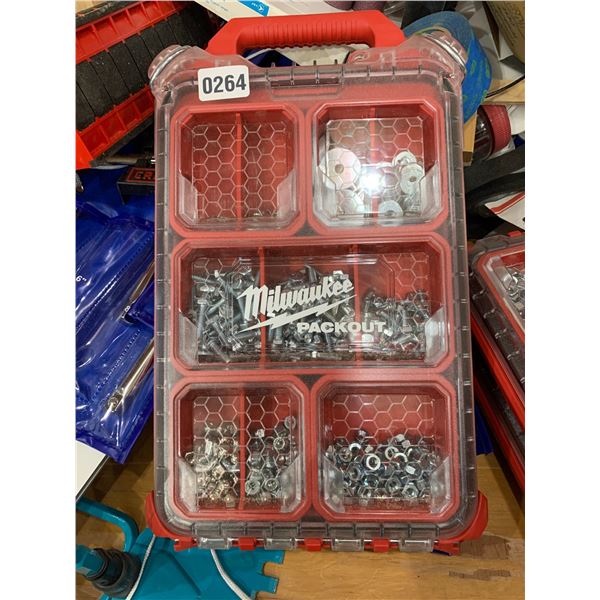 Milwaukee Packout with Misc. Hardware