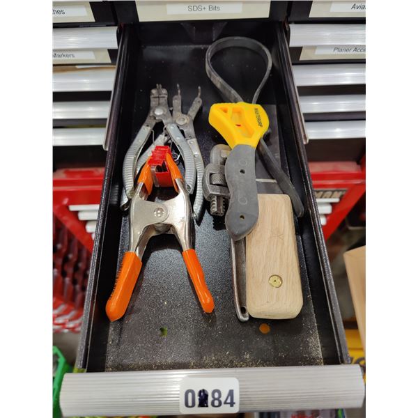 Assorted Clamps & Hand Tools