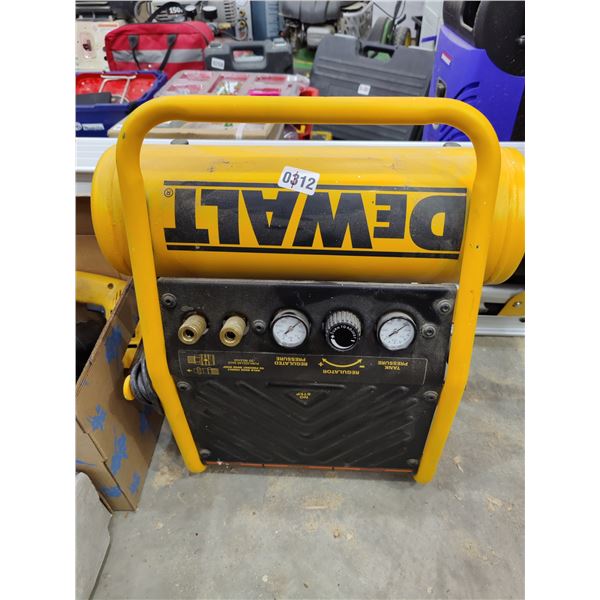 DeWalt Air Compressor SN: D55141
