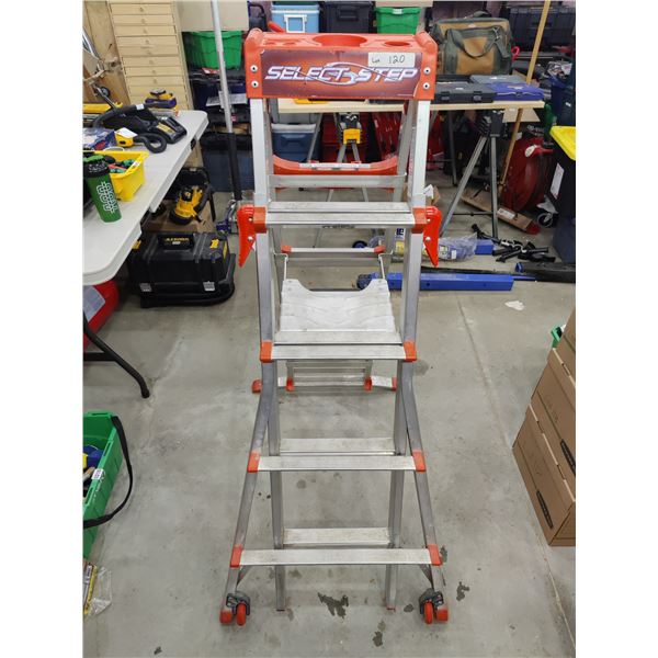 Heavy Duty Adjustable Ladder