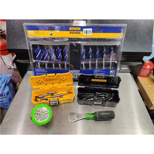 Magnetic Bit Cases, Speedbor Bits, & More