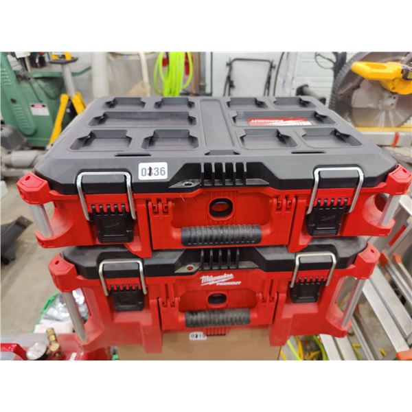 Milwaukee Packout Modular Containers