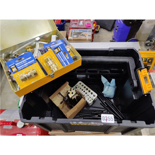 Dewalt Storage Container with Tons of Assorted Hardware