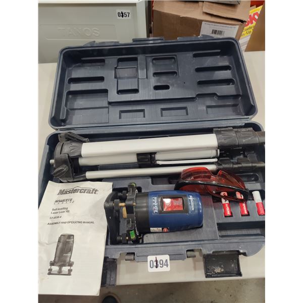 Mastercraft Hawkeye Laser Self-Levelling Laser Level Kit