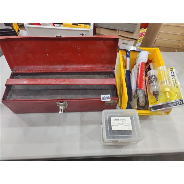 Toolbox, Hardware & Assorted Handtools and Accessories