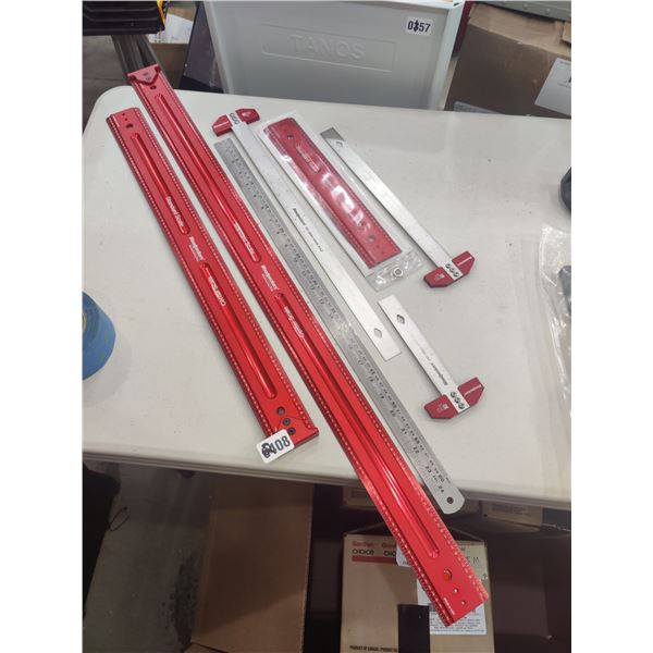 Set of Woodpeckers Precision Rulers