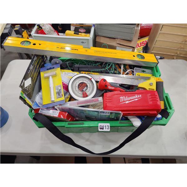 Assorted Tools and Woodworking Supplies