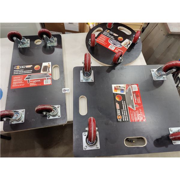 Set of 3 Move-It Dollies