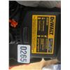 Image 3 : Dewalt Case, Battery Charger and Hand Tool