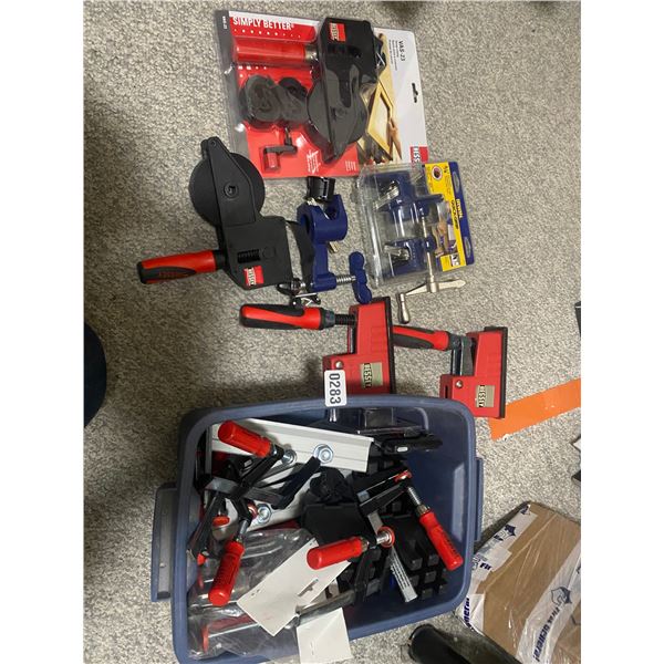 Assorted Small Besey Clamps & Parts