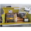 Image 3 : Metal Tool Box with Dewalt 26pc Drill Bit Set, Power Fasteners