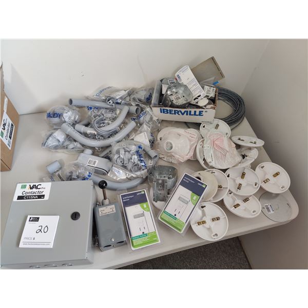 iVAC Pro Contactor, Assorted Plumbing & Electrical Hardware