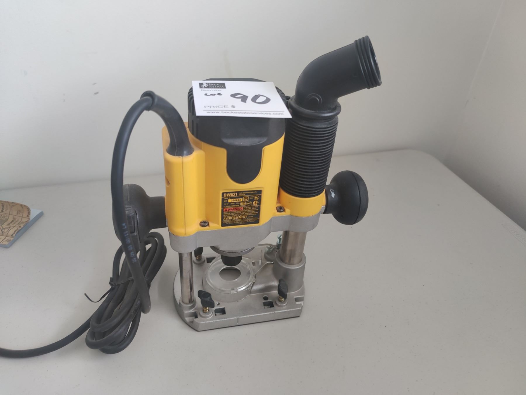 Dewalt 2 Horse Power Router DW621