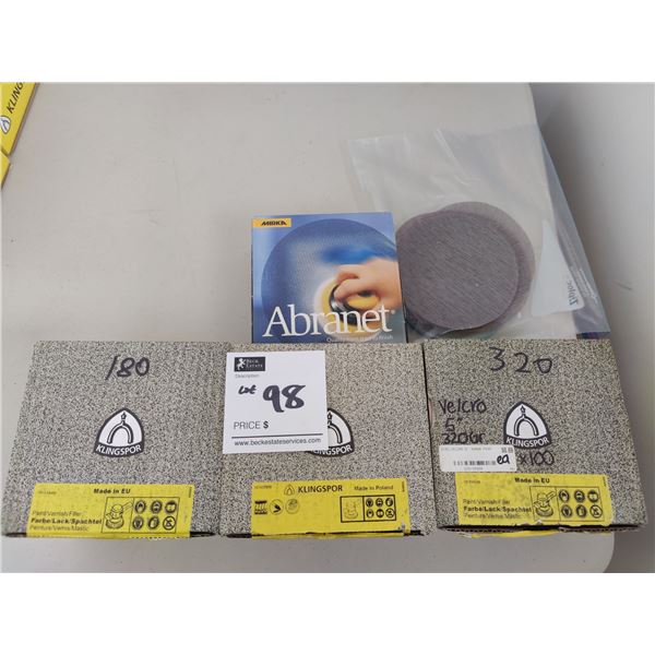 Huge Lot of Sand Paper Disks