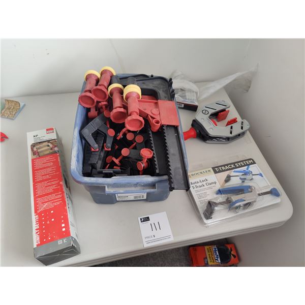 Assorted Clamps, Bessey Frtaming Set