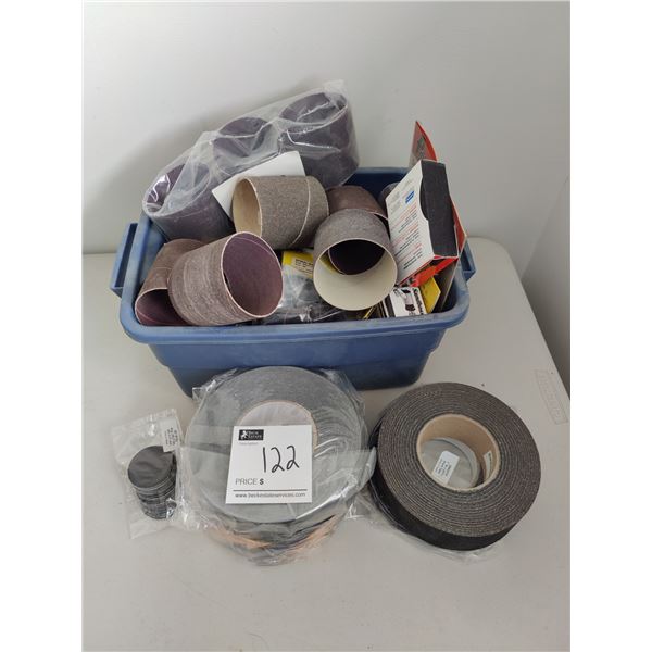 Assorted Sanding Supplies