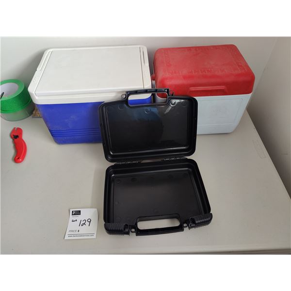 2 Mini Coolers and Tool Case