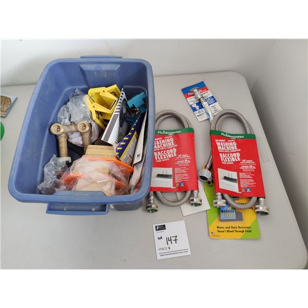 Asorted Plumbing Parts and Hardware