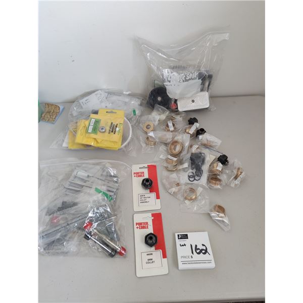 Assorted Router Bits, Hardware & More