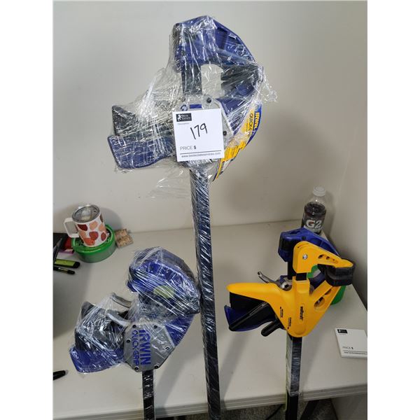 Set of 6 Quick Grip Bar Clamps