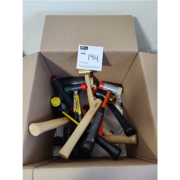 Assorted Hammers & Mallets