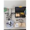 Image 1 : Veritas Drilling Kit, Bosch Deluxe Router Guide, Bit Organizer, Clamp
