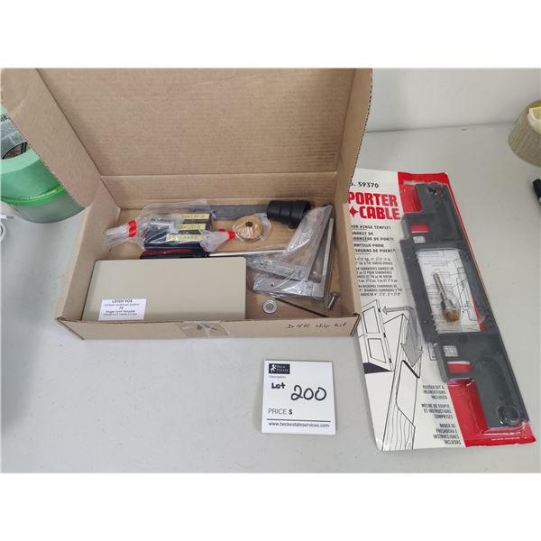 Porter Cable Door Hinge Templet, Leigh Variable Guide Bush System