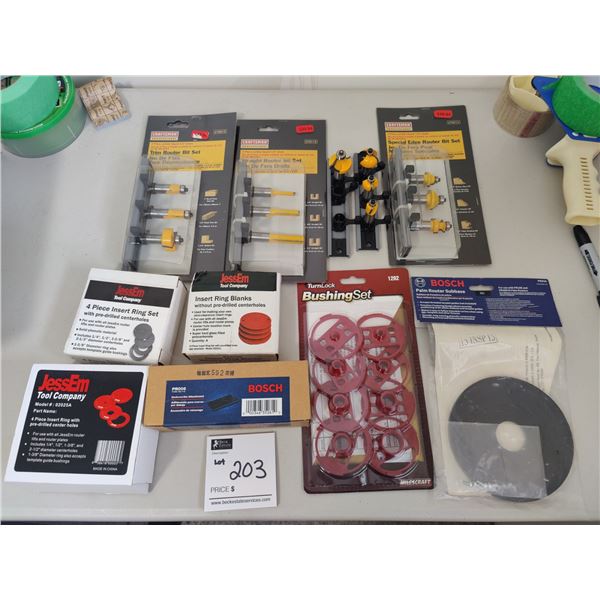 Assorted Router Accessories