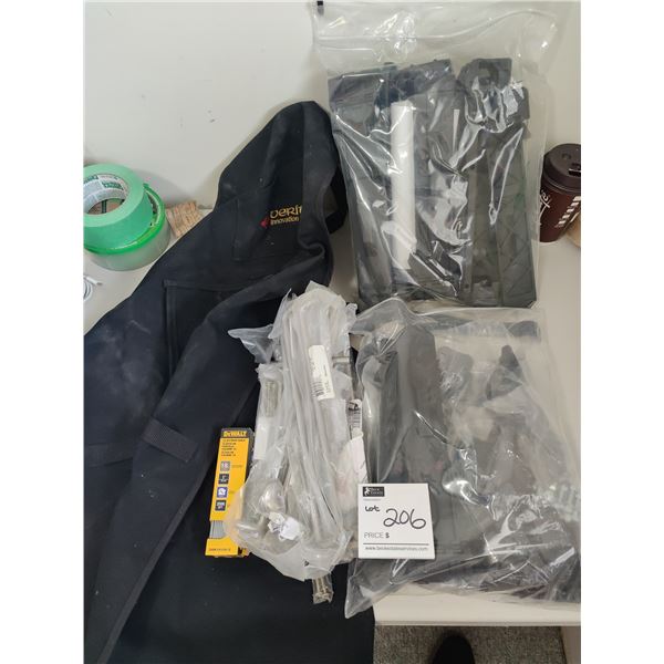 Shop Apron, Dewalt Brad Nails, Handles & More