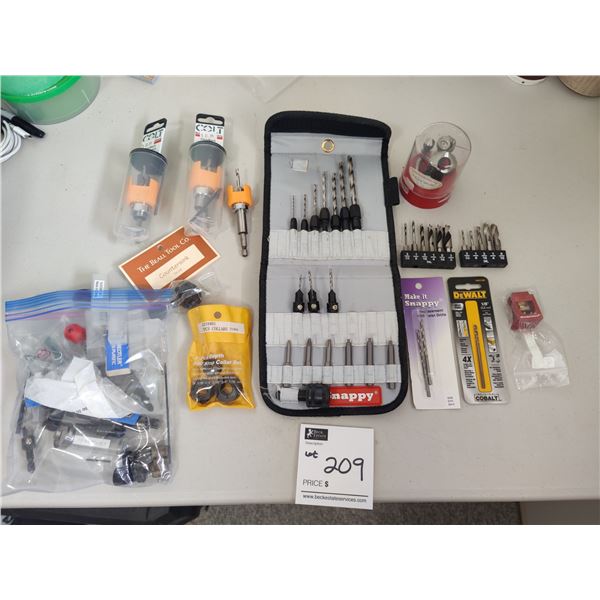 Assorted Specialty Drill Bits & More