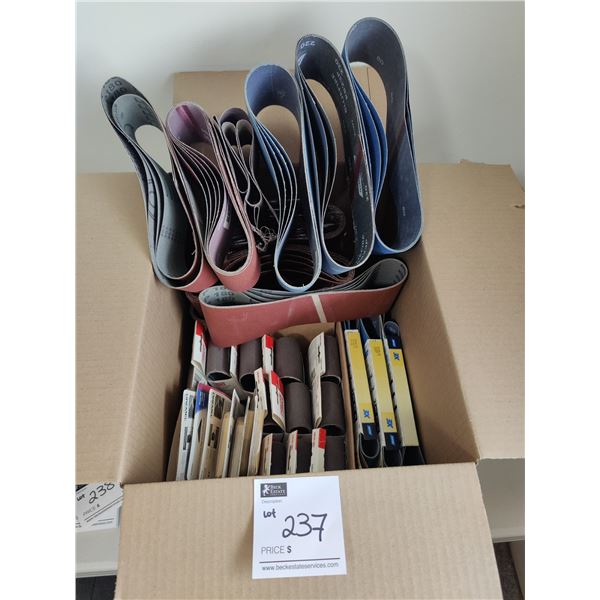 Assorted Belt Sanding Paper