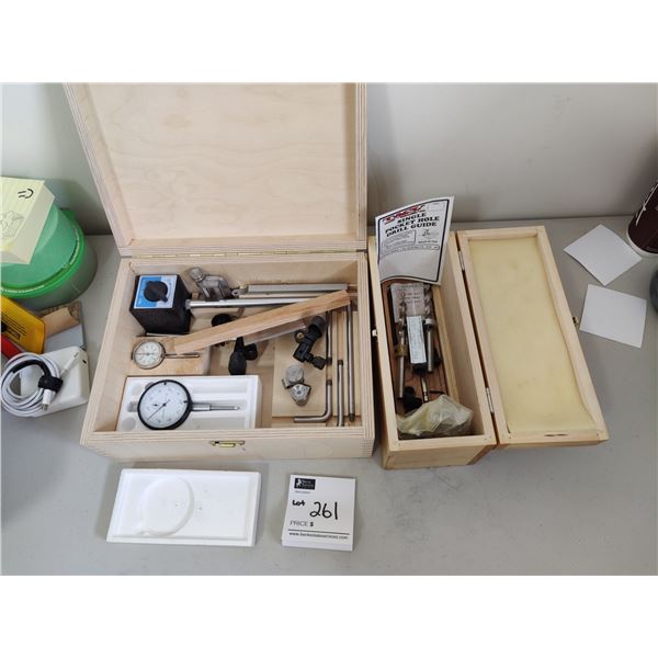 Assorted Dials, Dial Indicators, Hardware and Assorted Bits