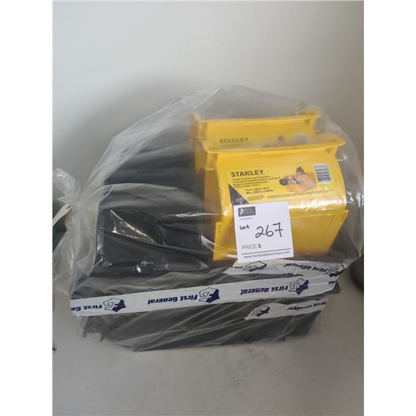 Assorted Stackable Storage Bins