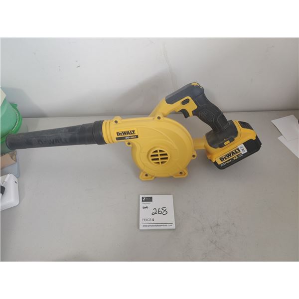 Dewalt Cordless Blower DCE100