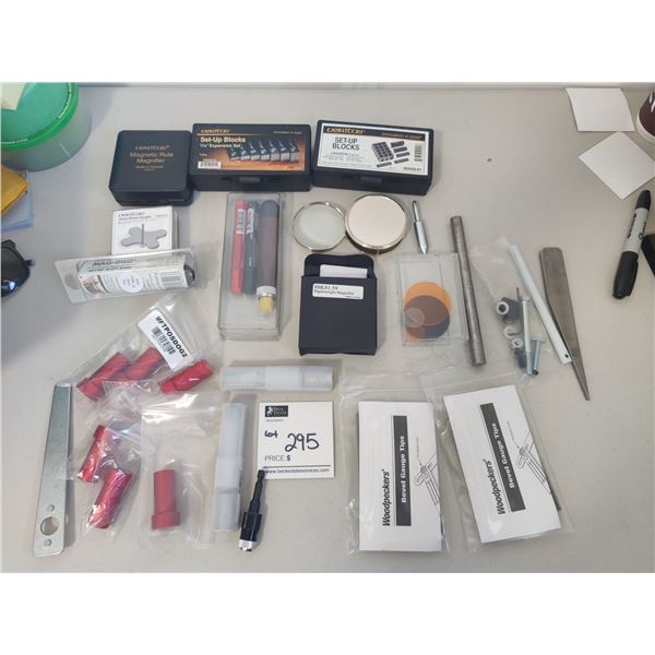 Veritas Set-Up Blocks, Magnetic Rule Magnifier & More