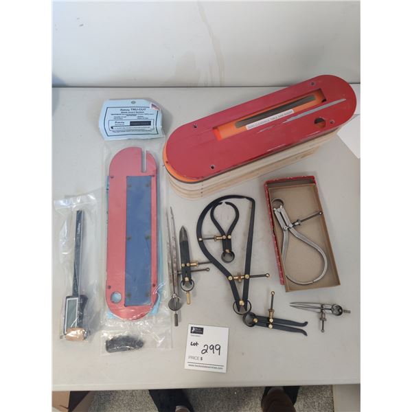 9 Blade Insert Sysytems/Inserts, Calipers, Starrett Brand Caliper