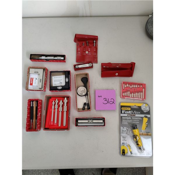 Assorted Starrett Accessories & Punches