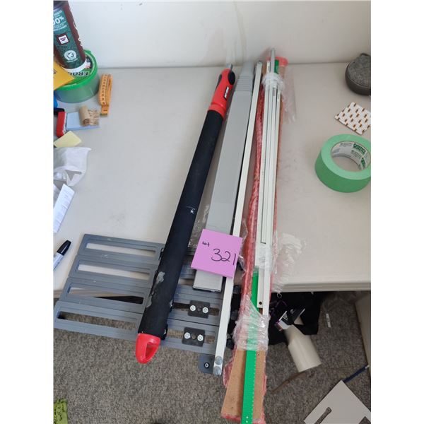 Extendable Handle, Assorted Tracks and Hardware