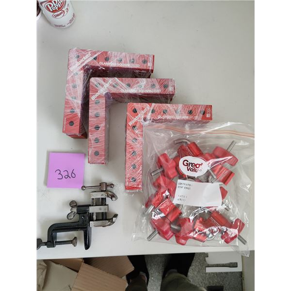 12 Woodpecker Clamping Square & 8 Woodpecker CSP Clamps
