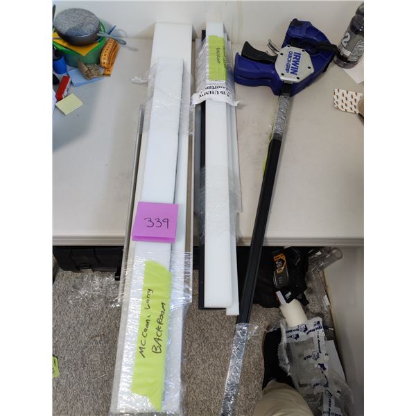 Large Irwin Clamps & Floor Protectors