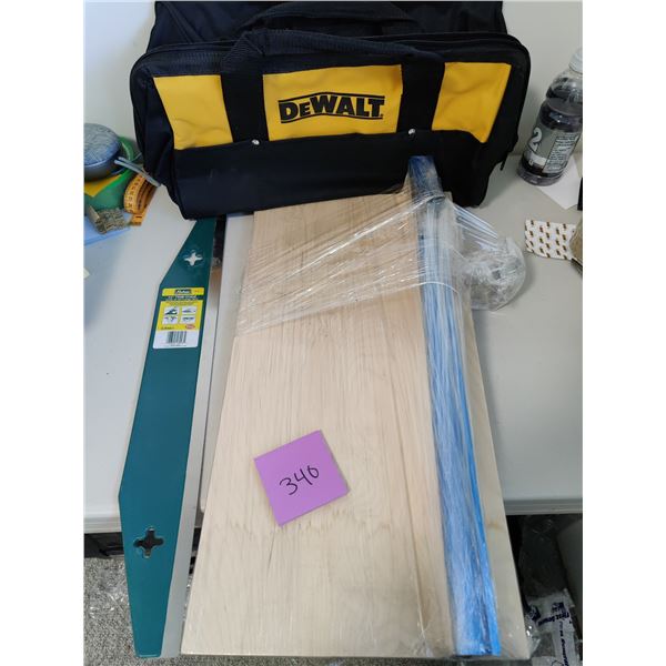 Dewalt Tool Bag, 23" Trim Guide & & Jointer Accessory