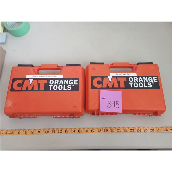 CMT Slot VCUtter Set, Grand Master Rabbet Set