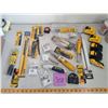 Image 1 : Assorted Dewalt Batteries, Drill Bits, Tape Measires & More!