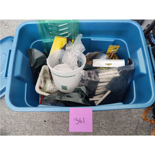 Assorted Paint Supplies