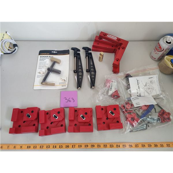 Veritas Wonder Pump, Woodpecker Accessories, Box Clamps & More
